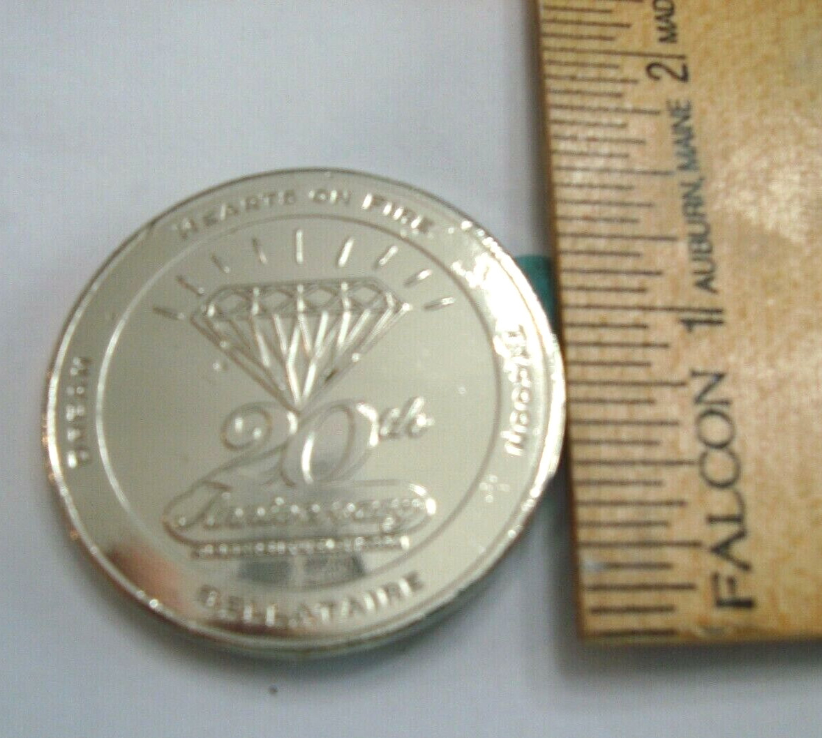GINGER'S JEWLREY Roanoke Christianburg - 20th Anniversary -- token/medallion