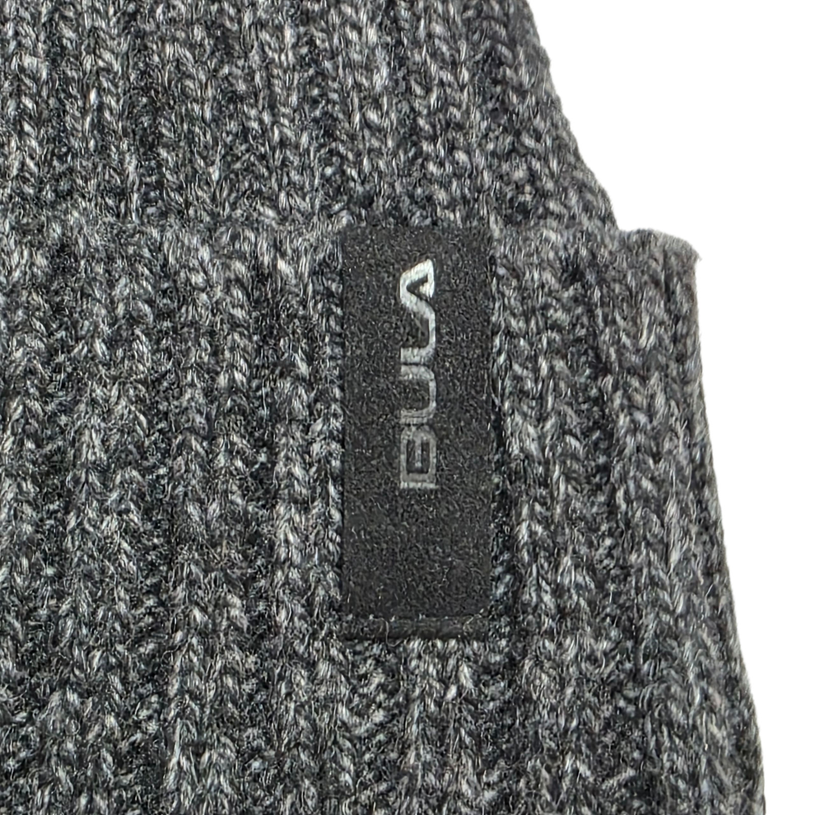 Bula Beanie Unisex Adult Dark Gray One Size Merino Wool Knitted Outdoor Winter