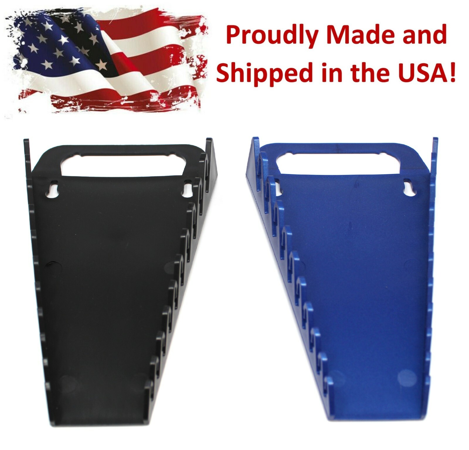 10-Tool Gripper Wrench Organizer Tool Tray Kit