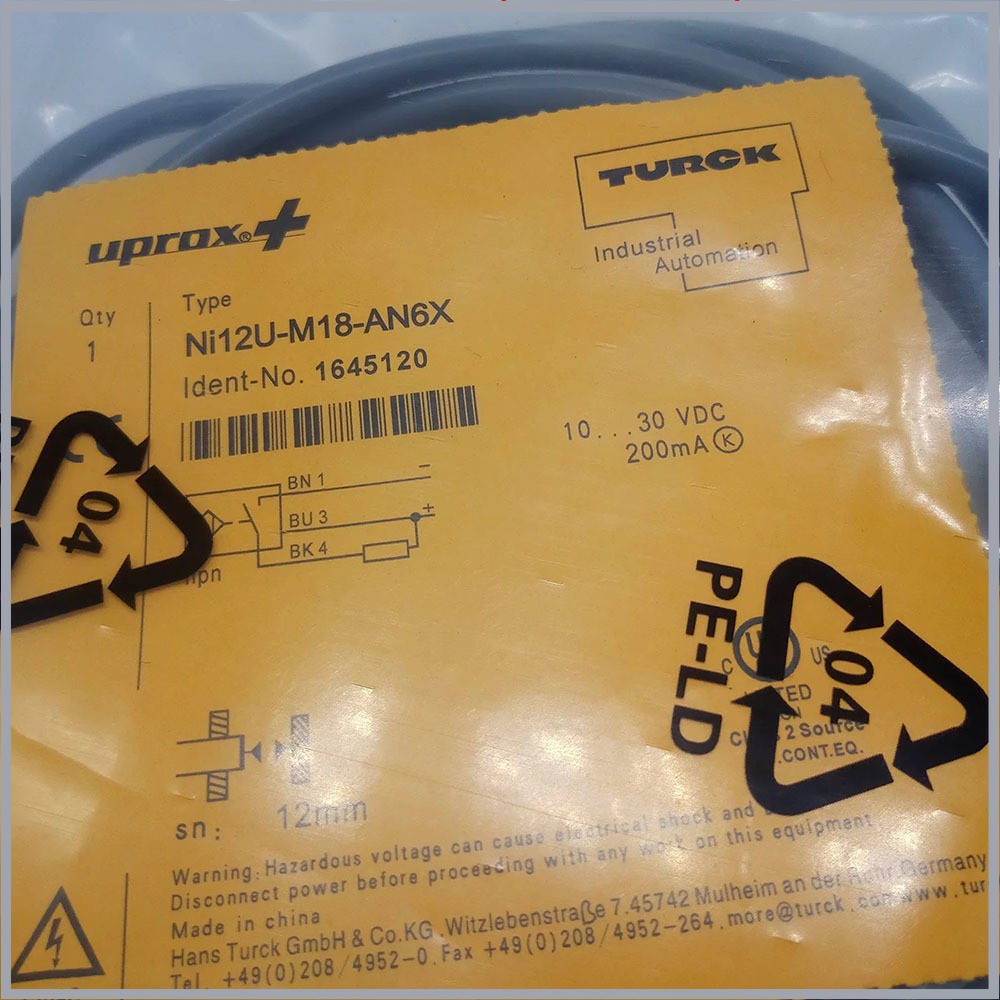 TURCK Ni12U-M18-AN6X NI12U-M18-AN6X-H1141 NI12U-M18-RN6X NI12U-M18-RN6X-H1141