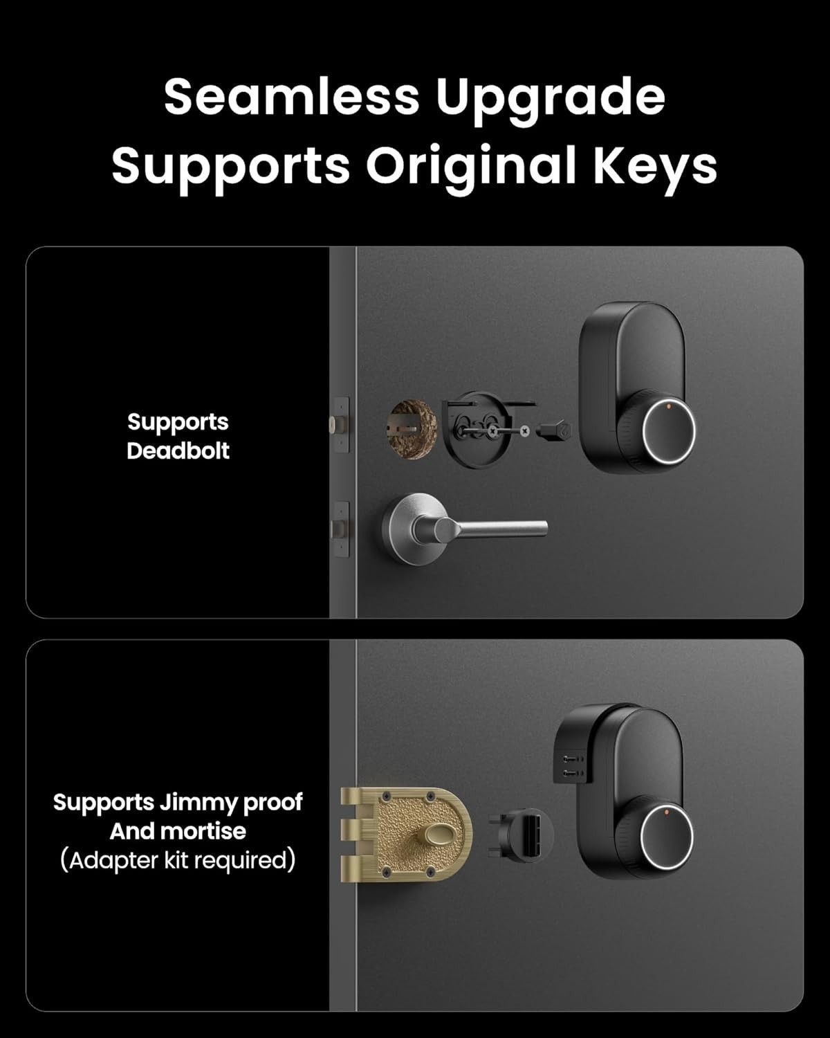 SwitchBot Lock Ultra Touch Combo With Switchbot Keypad Touch +Switchbot Hub Mini