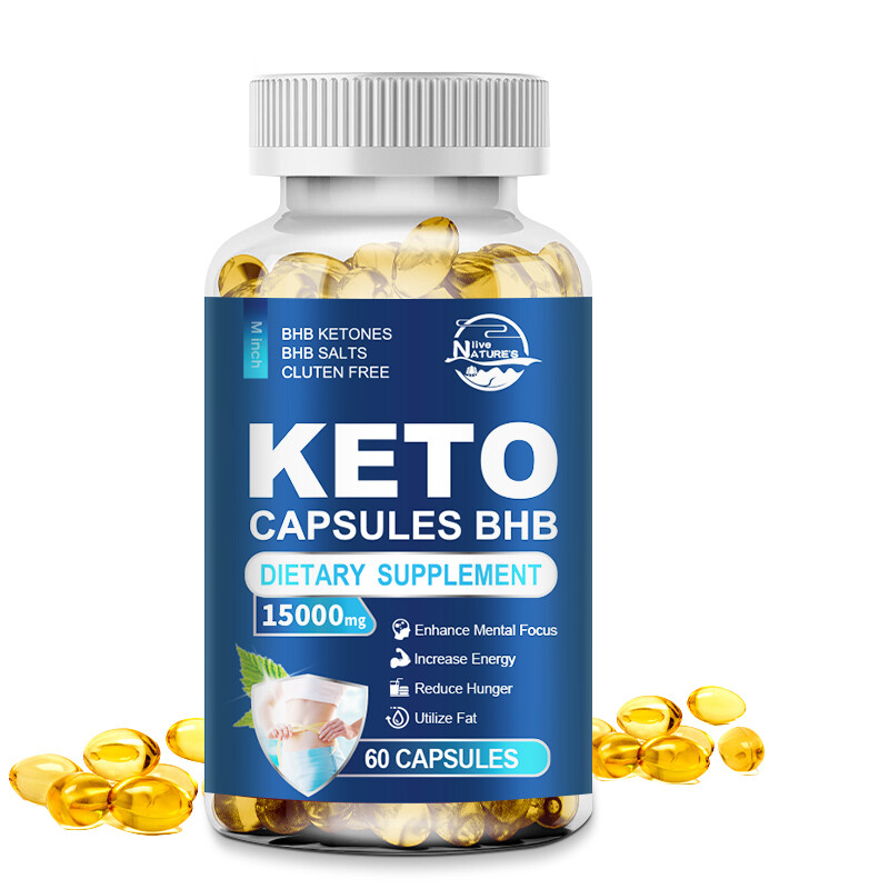 KETO BHB 15000mg Ketone FAT BURNER RAPID Weight Loss Diet Pills Ketosis 60 Caps