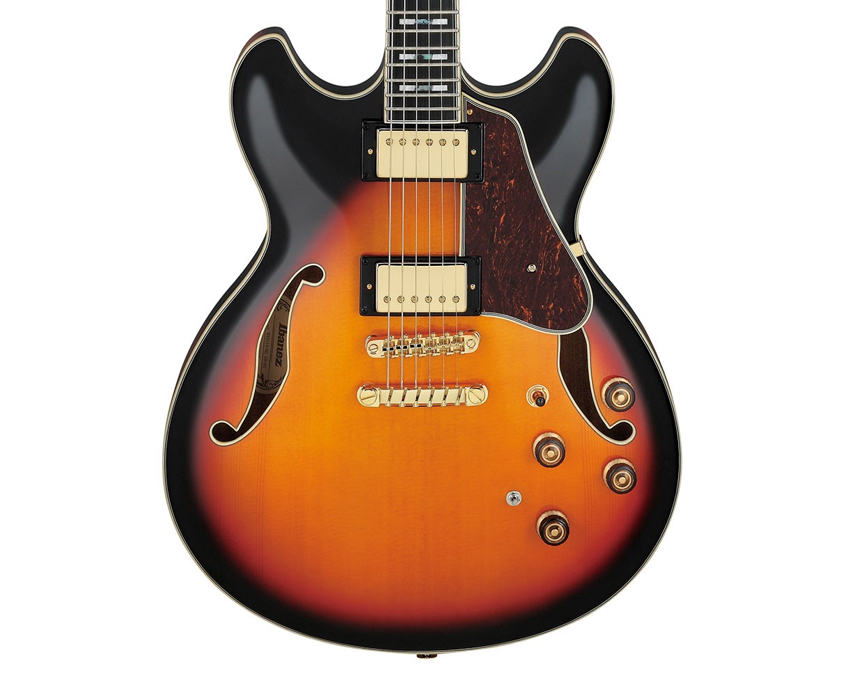 Used Ibanez AS113BS AS Artstar Hollowbody Electric Guitar - Brown Sunburst