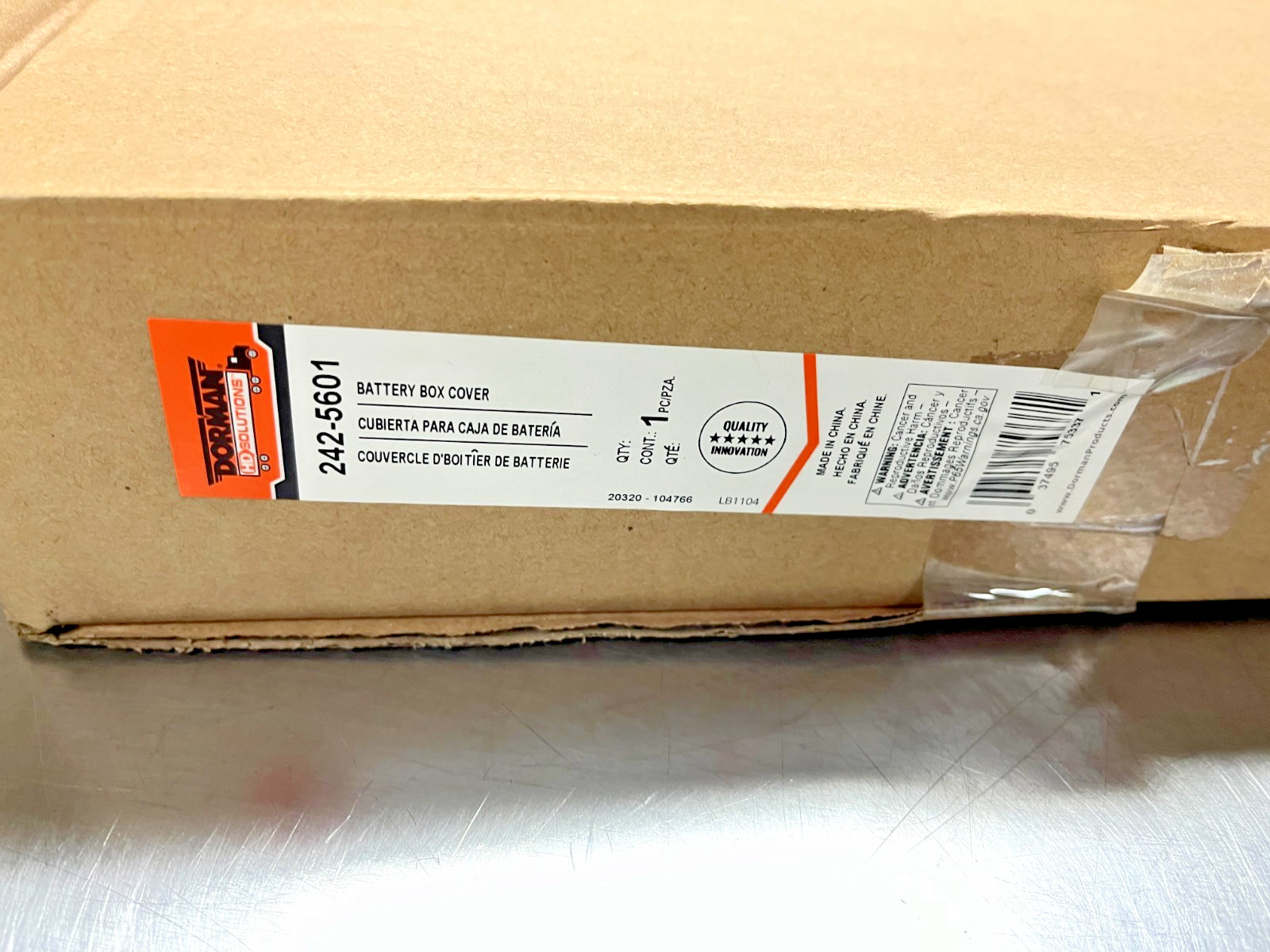 242-5601 Dorman Battery Box COVER 2425601