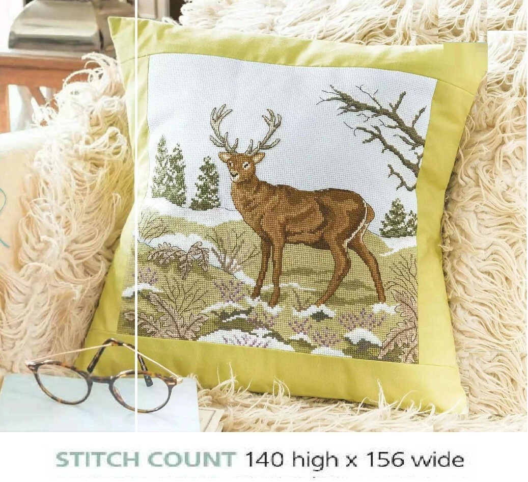 WINTER WILDLIFE CROSS STITCH  PATTERNS ONLY     EQ - RQE
