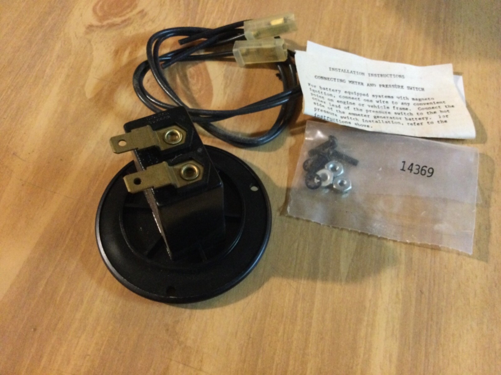 NAPA Balkamp 701-1237 Hour Meter Screw Mount