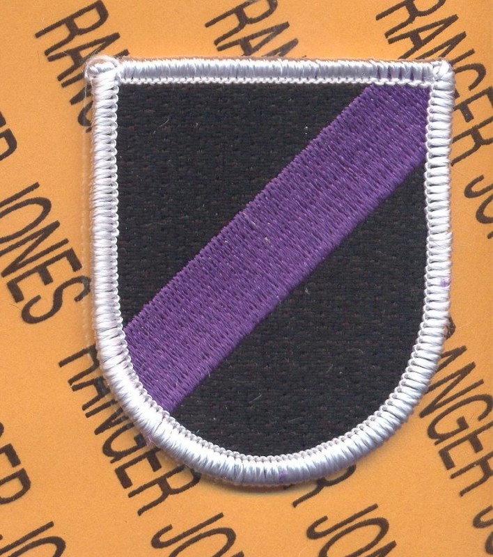 US Army 412th Civil Affairs Bn Airborne 1st SOCOM beret flash patch B m/e