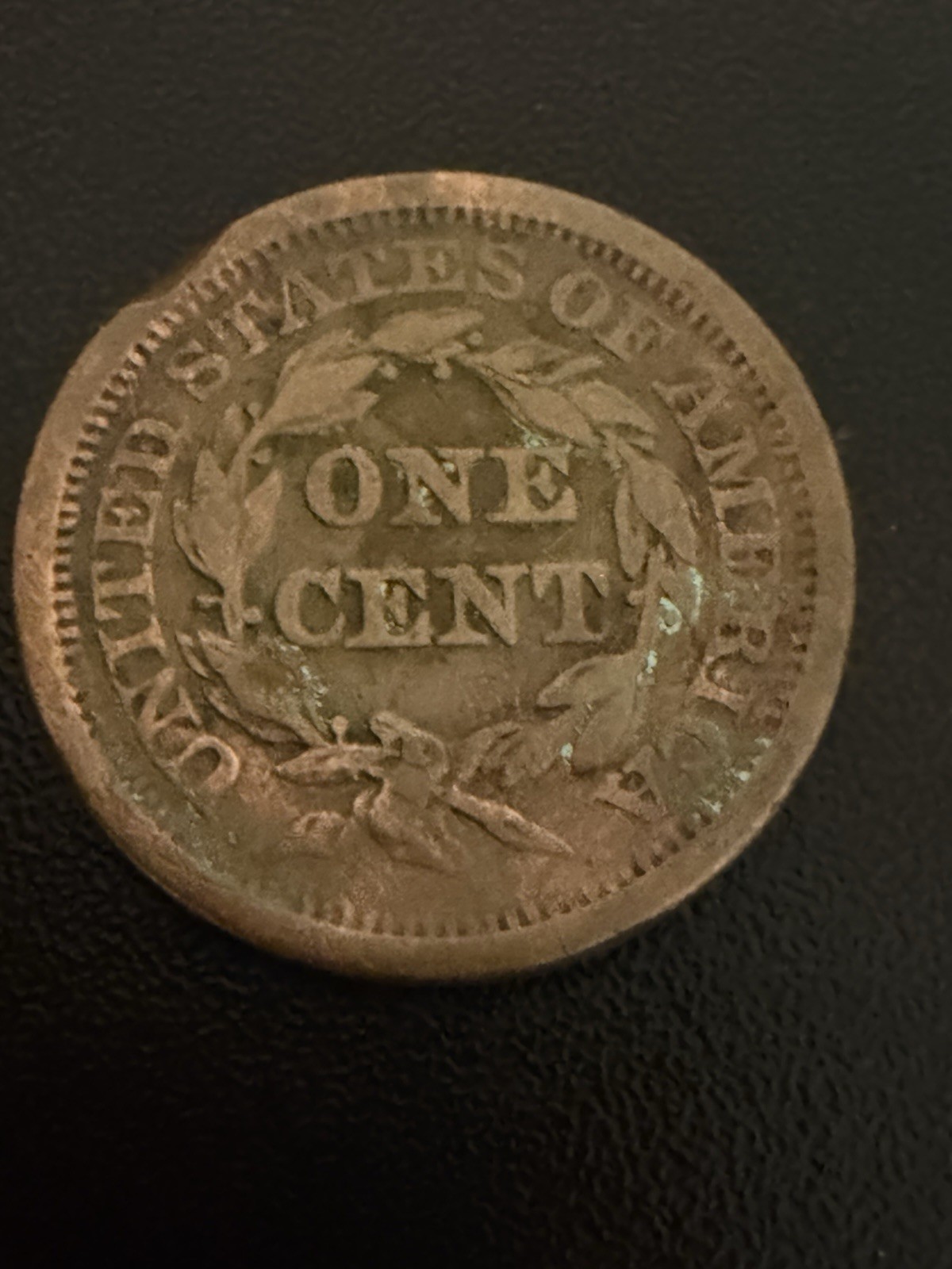 1852 Large Cent VG/F
