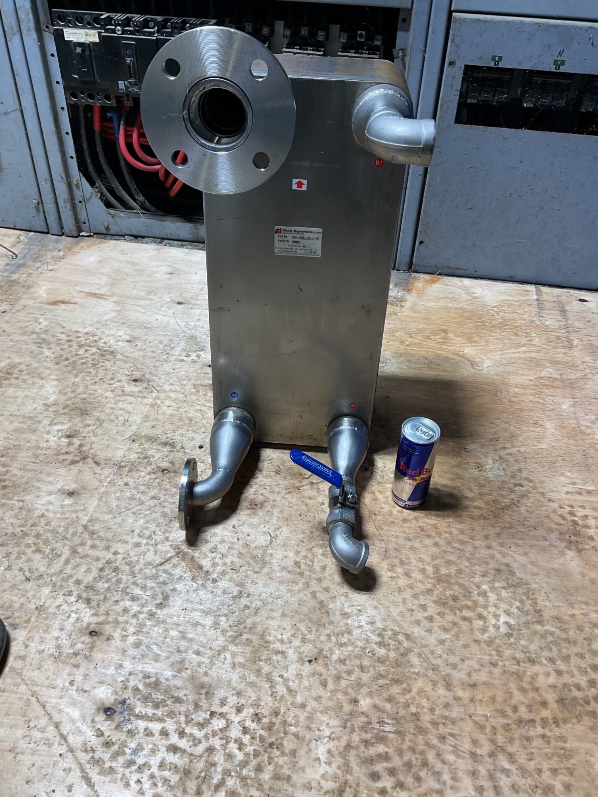 Fluid dynamics brazed plate heat exchanger