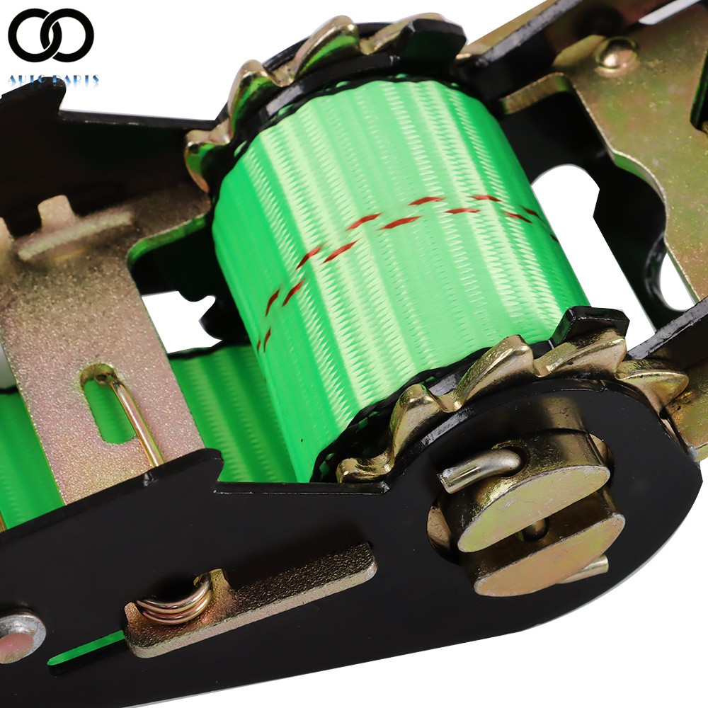3,300 Pound Safe Working Load - Lasso Style - 2" x 96" Tie Down with Flat Hooks