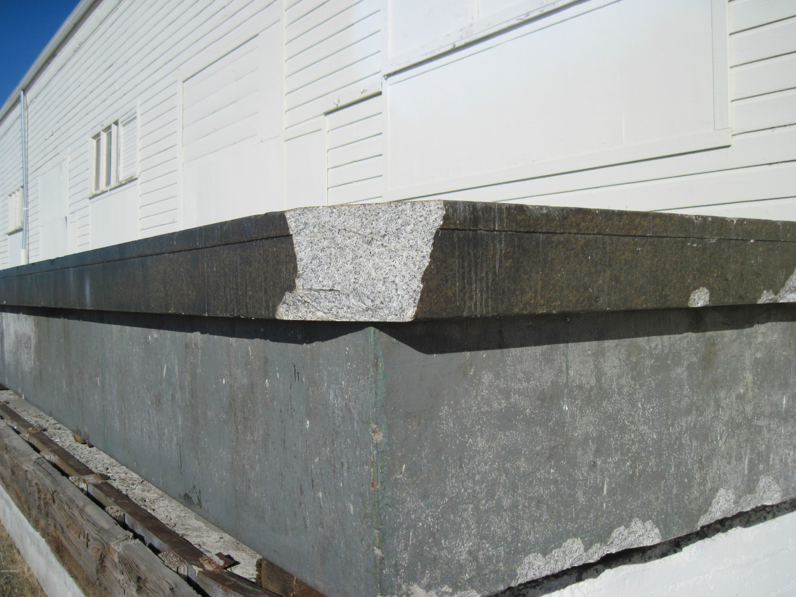 Large Solid Granite Surface Plate - 240" x 72" x 30" - 20' x 6' x 2.5' - HUGE!