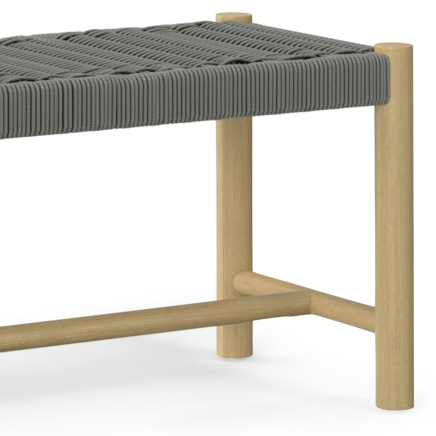 Dahlia - Outdoor Indoor Bench - Grey