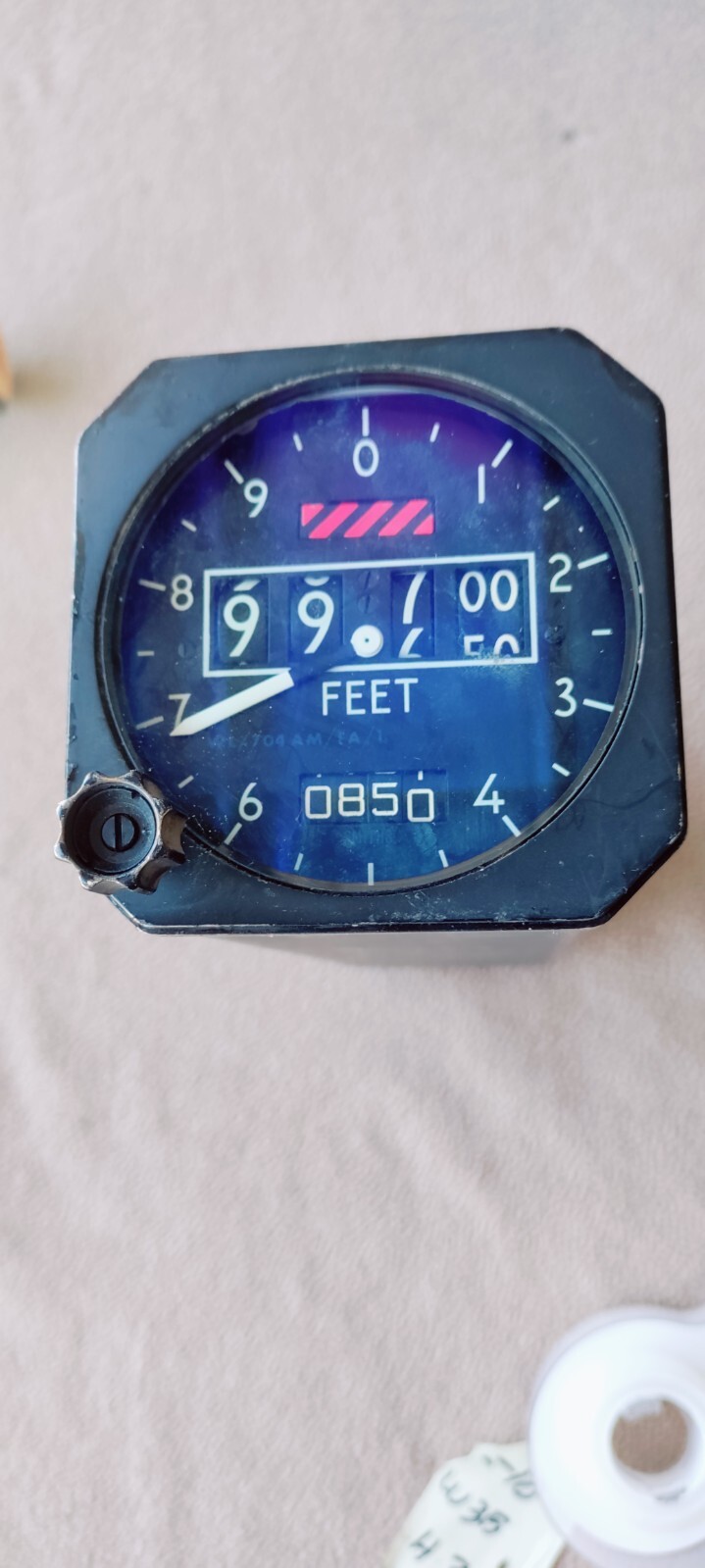 SERVO ALTIMETER  -AIRCARFT INSTRUMENT