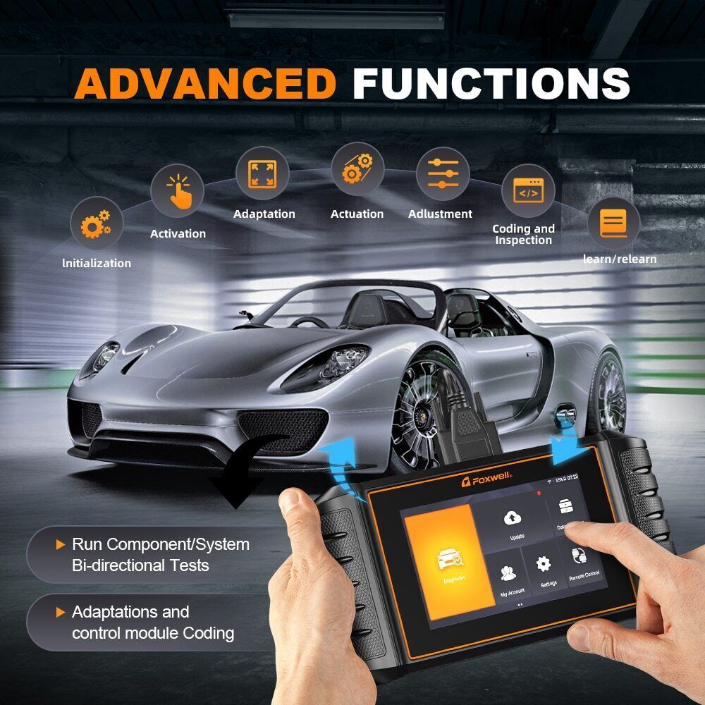 For Ford All System Bidirectional Car Scanner Diagnostic SAS Injector Coding