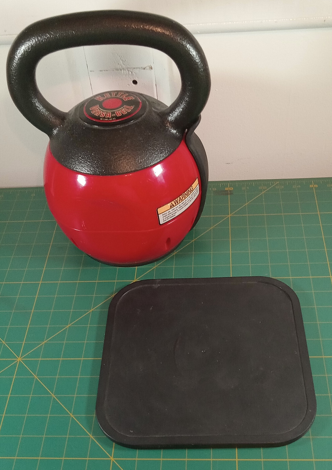 Stamina Versa-Bell Adjustable Kettlebell Exercise Strength 16 to 36 lbs Video