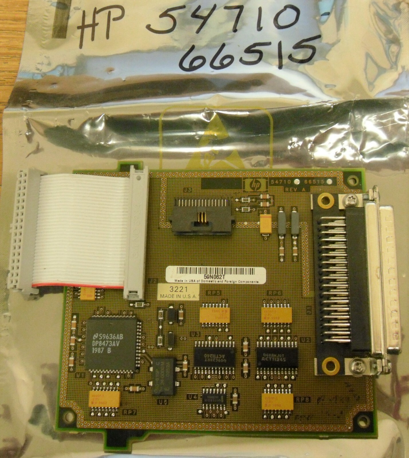 Floppy Controller - Hewlett Packard Agilent 54710-66515