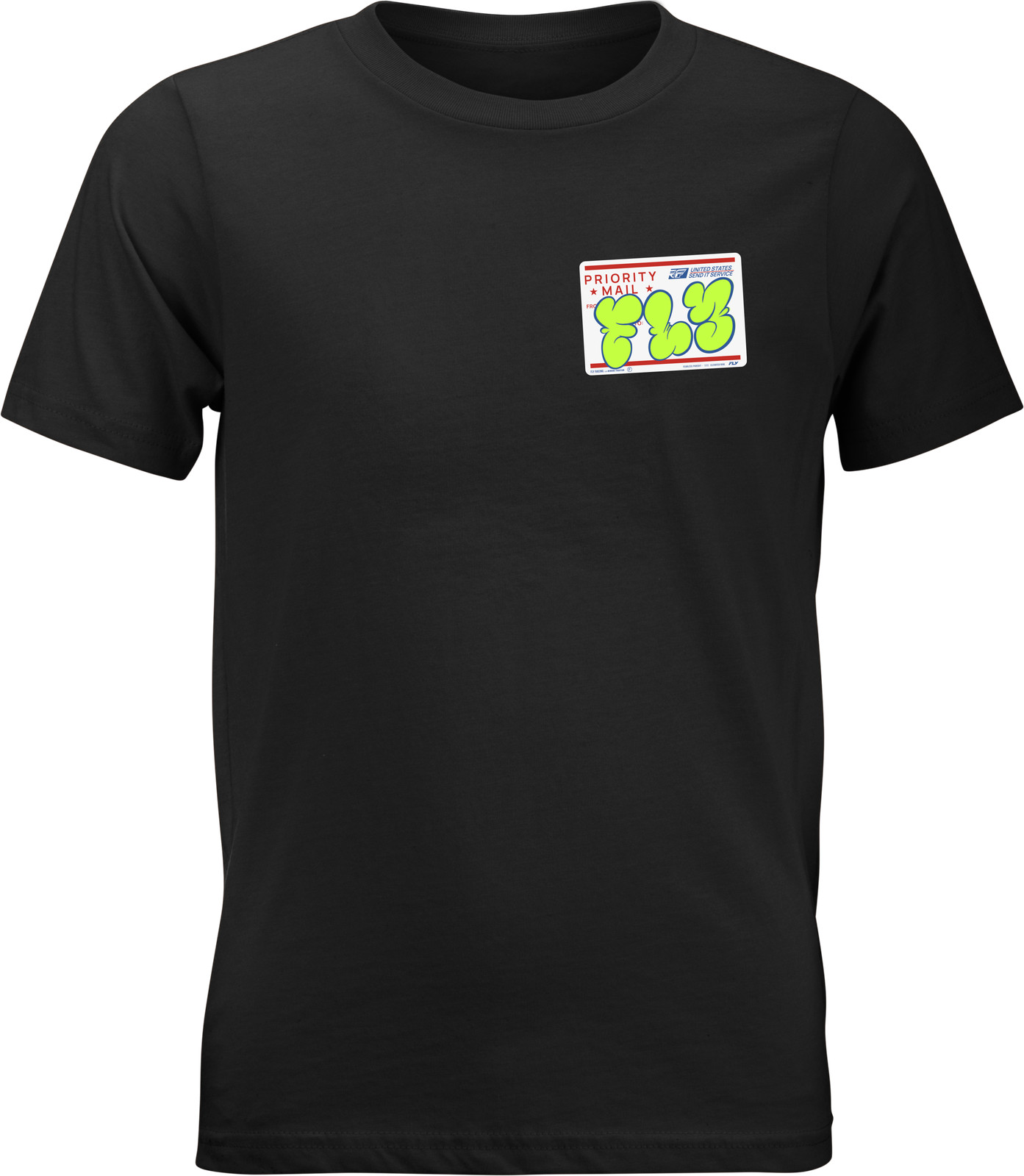 FLY RACING - Youth Graffiti Tee Black Yl | 354-0413YL