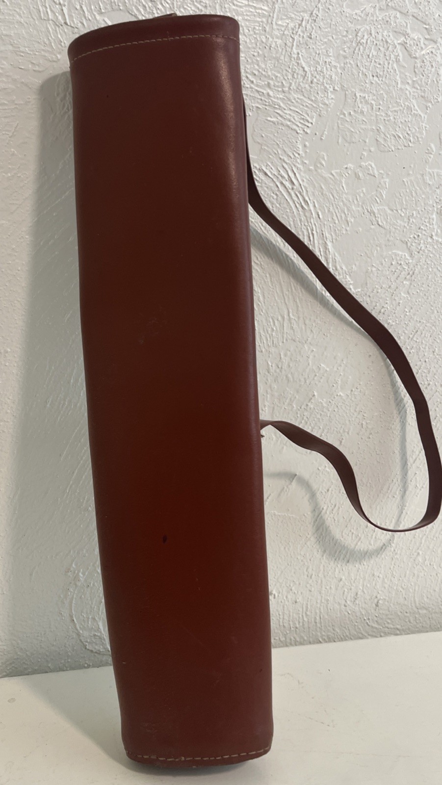 Vintage Quiver for Bow & Arrow Faux Leather Stitched 17” Long