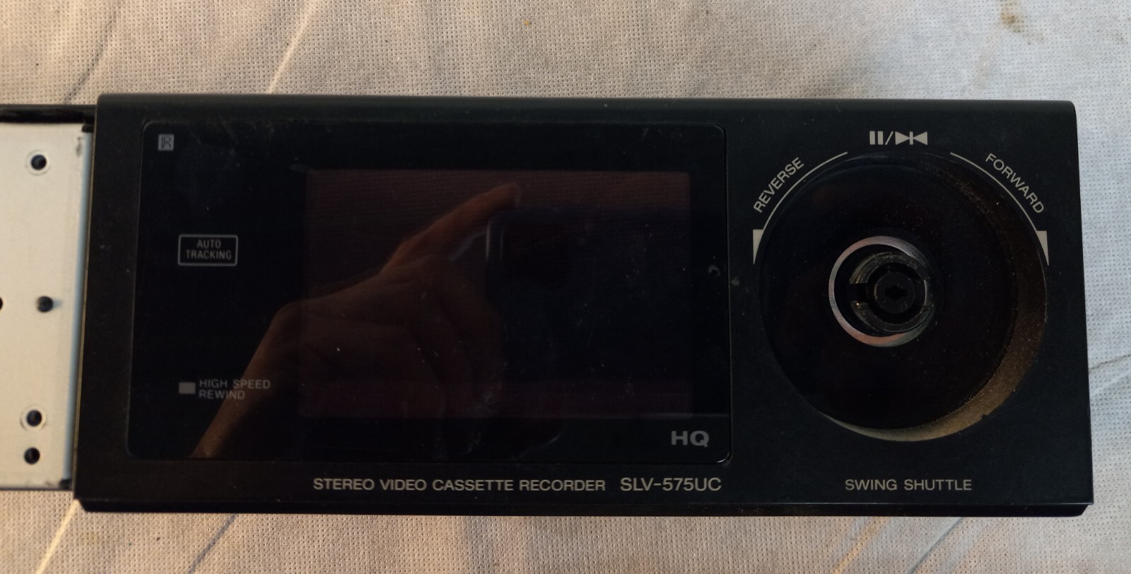 SONY SLV-575UC VCR - FRONT PANEL w FLIP DOWN PANEL