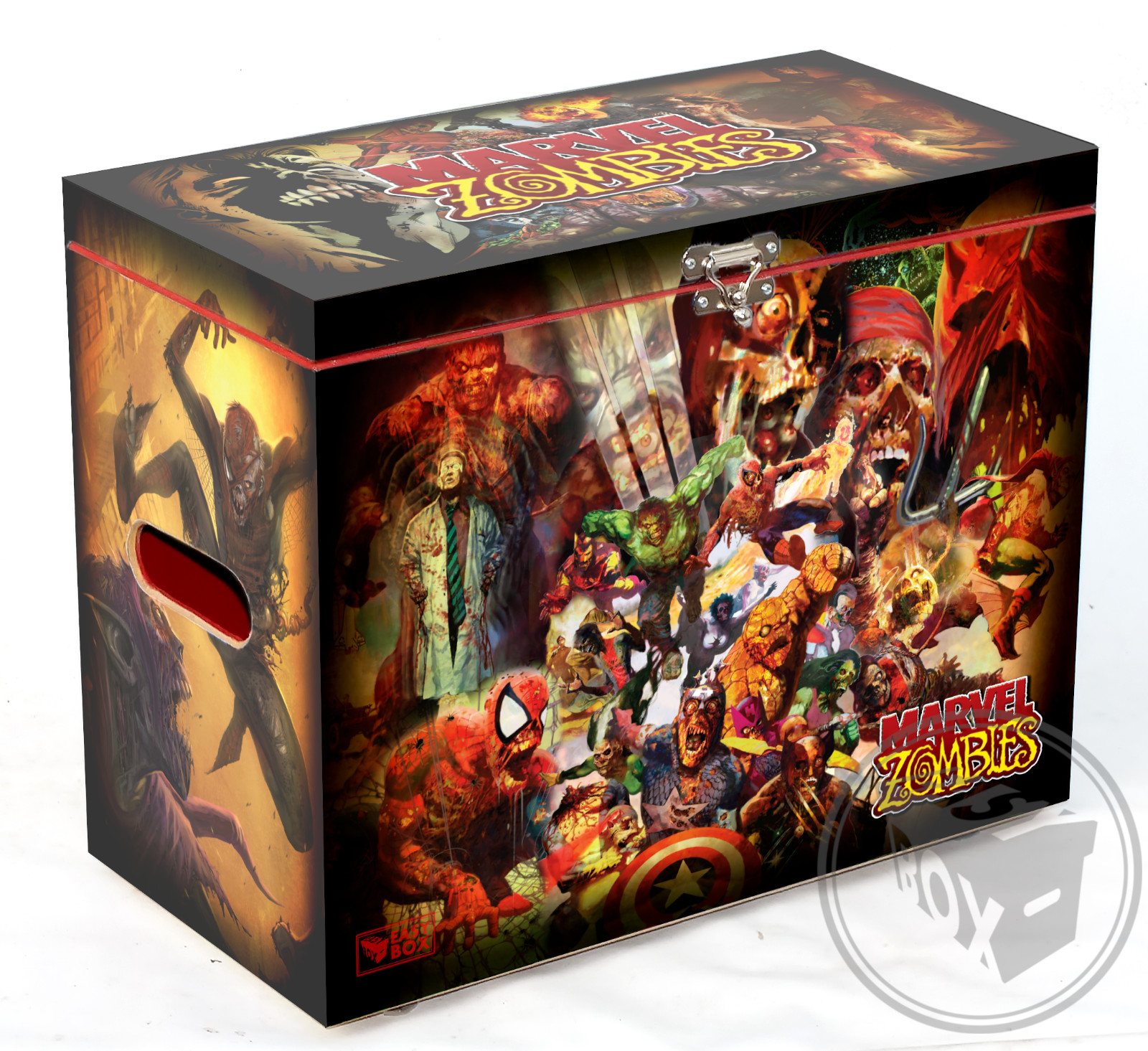 Marvel Zombies  - Large Comic Book Hard Storage Box Chest MDF