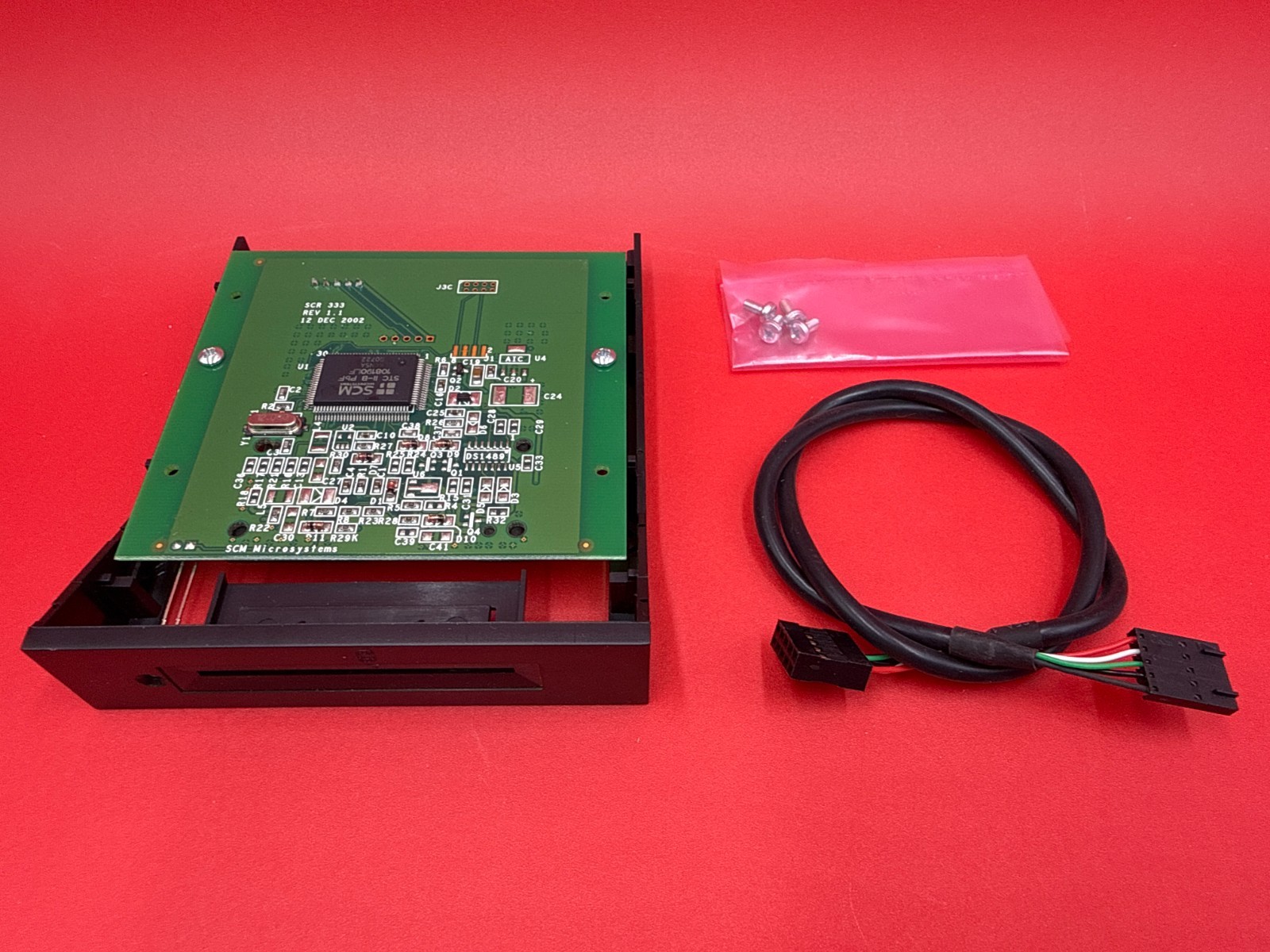 SCM Internal Smart Card Reader SCR333 ✅ ❤️️ ✅ ❤️ BRAND NEW! ✅ ❤️️ ✅ ❤️