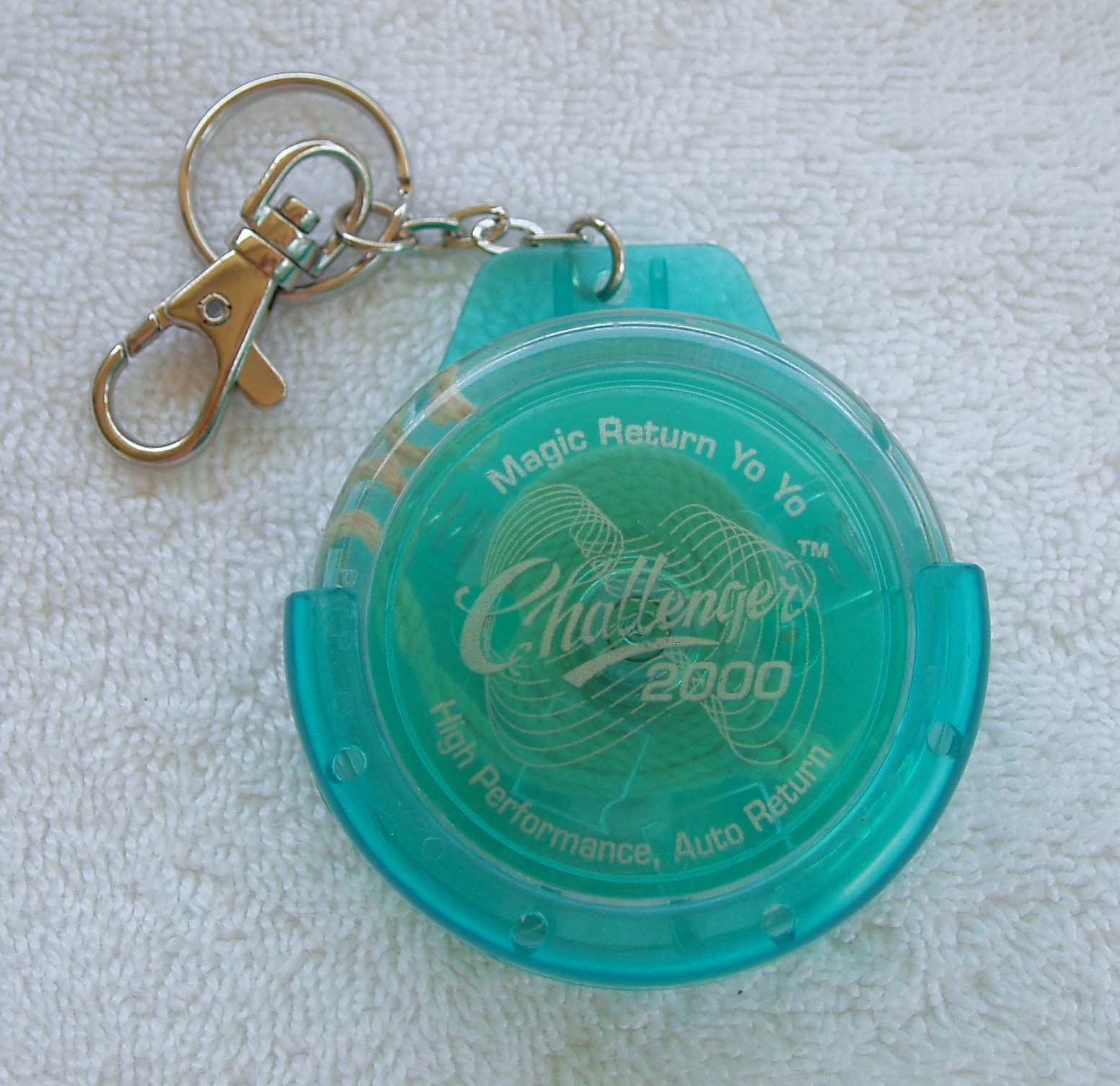 Vtg 1990s Challenger 2000 Magic Return YO-YO w Clip Belt Holder High Performance