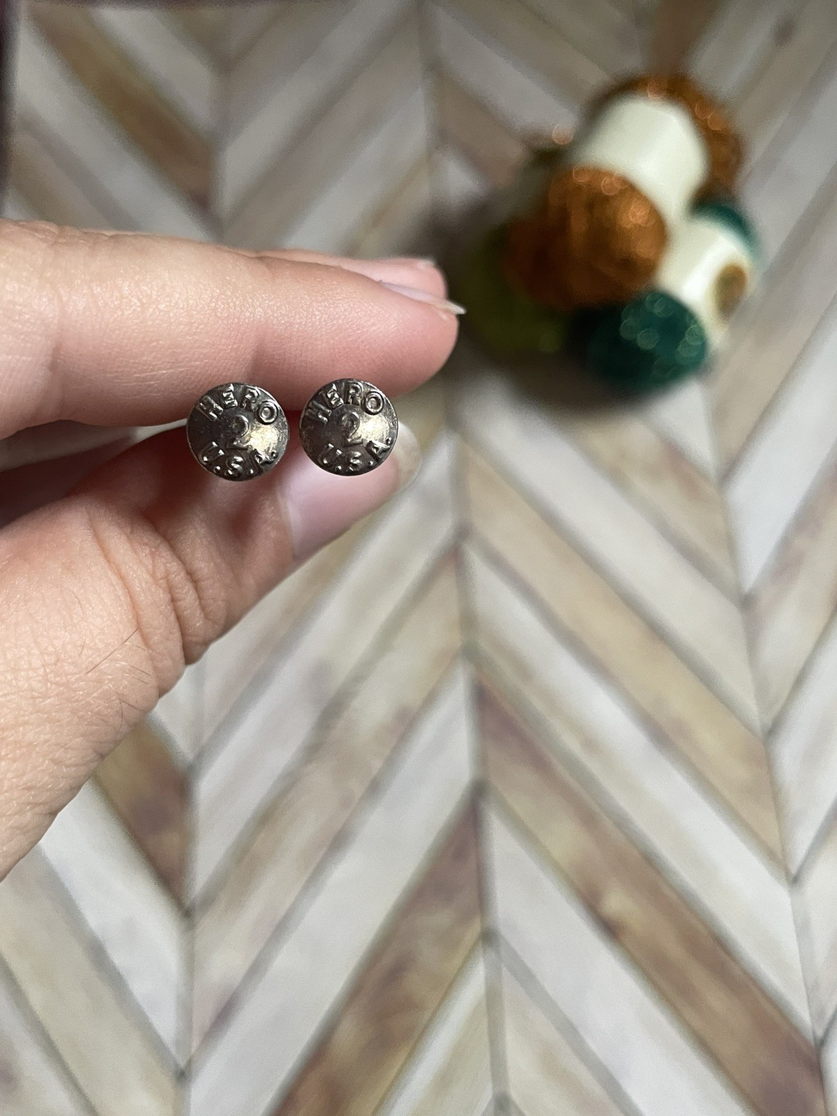 Vintage Hero Measure Knit Knitting Needles Size 2