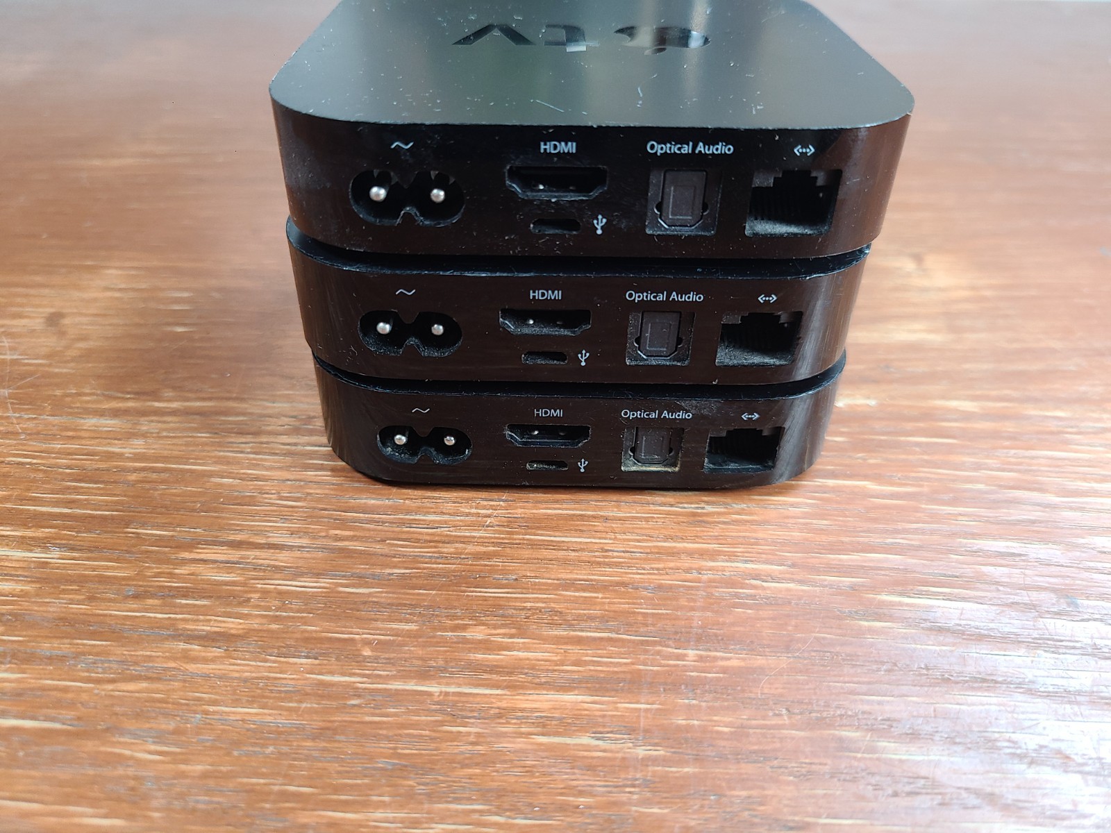 Apple TV Models A1376, A137, + A1469 LOT of 3 *NO REMOTES OR CORDS* Tested