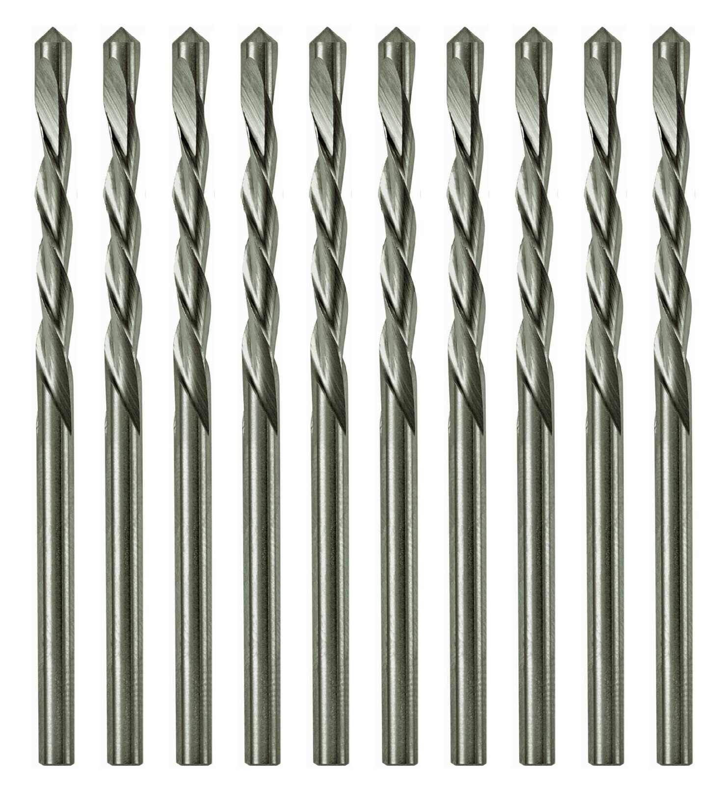 Drywall Cut out Bit 5/32" GuidePoint Cutout Router Bit Rotary Tool Saw Bit-10Pcs