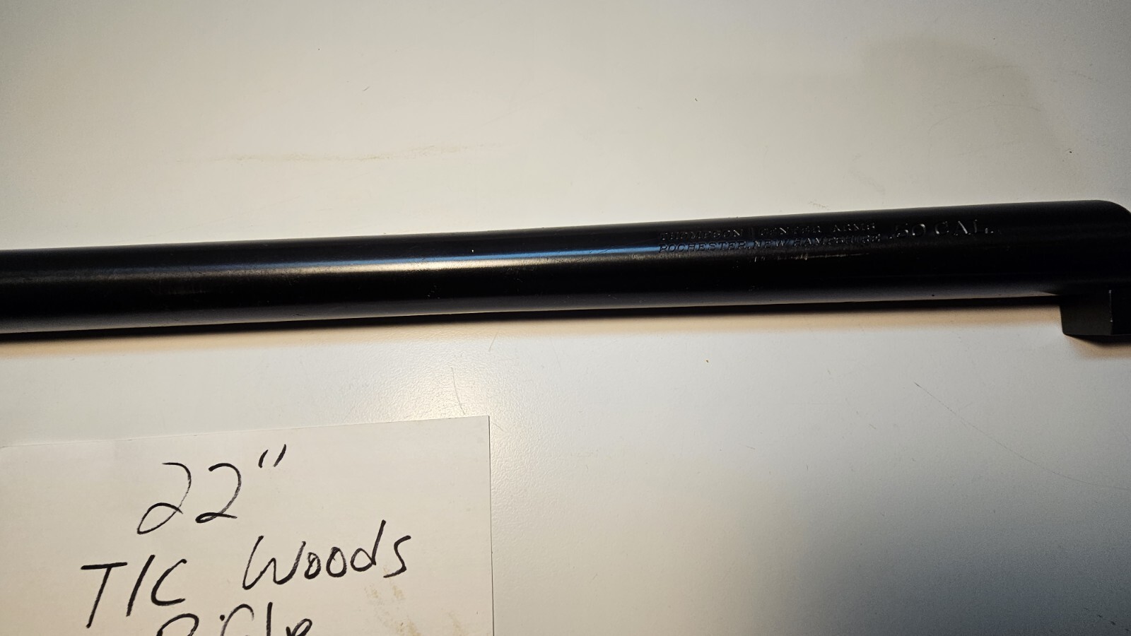 Thompson Center Woods Rifle Inline Muzzleloader 22" Barrel With No Breech (A)