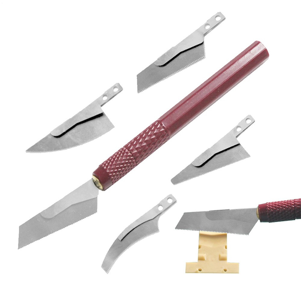 Model Craft Hand Saw Kit Modeling Hand Saw Tools Hacksaw w/ 4pcs Saw Cutter