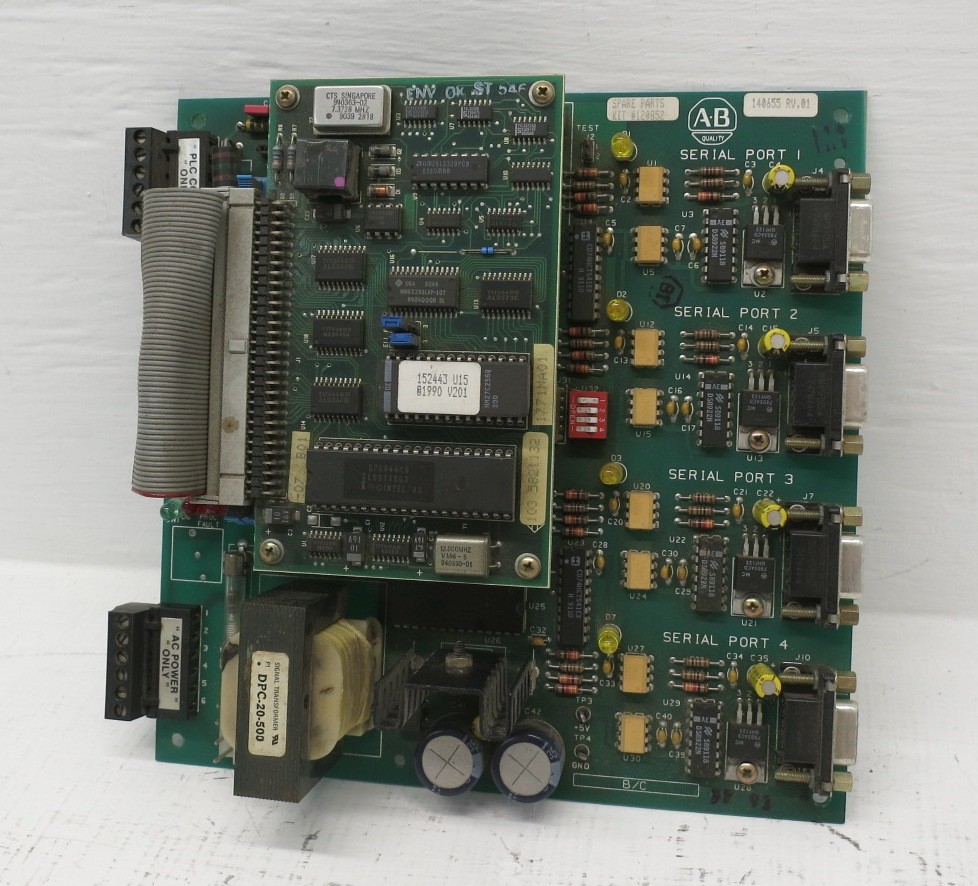 Allen Bradley 140655 Rev 01 Remote Interface PCB Control Board SP# 120852