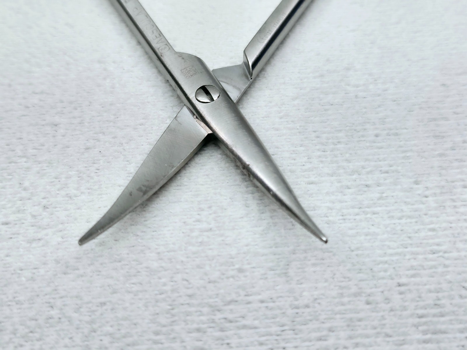 Aesculap BC178R Potts Tenotomy Scissors, Curved, 6 7/8"