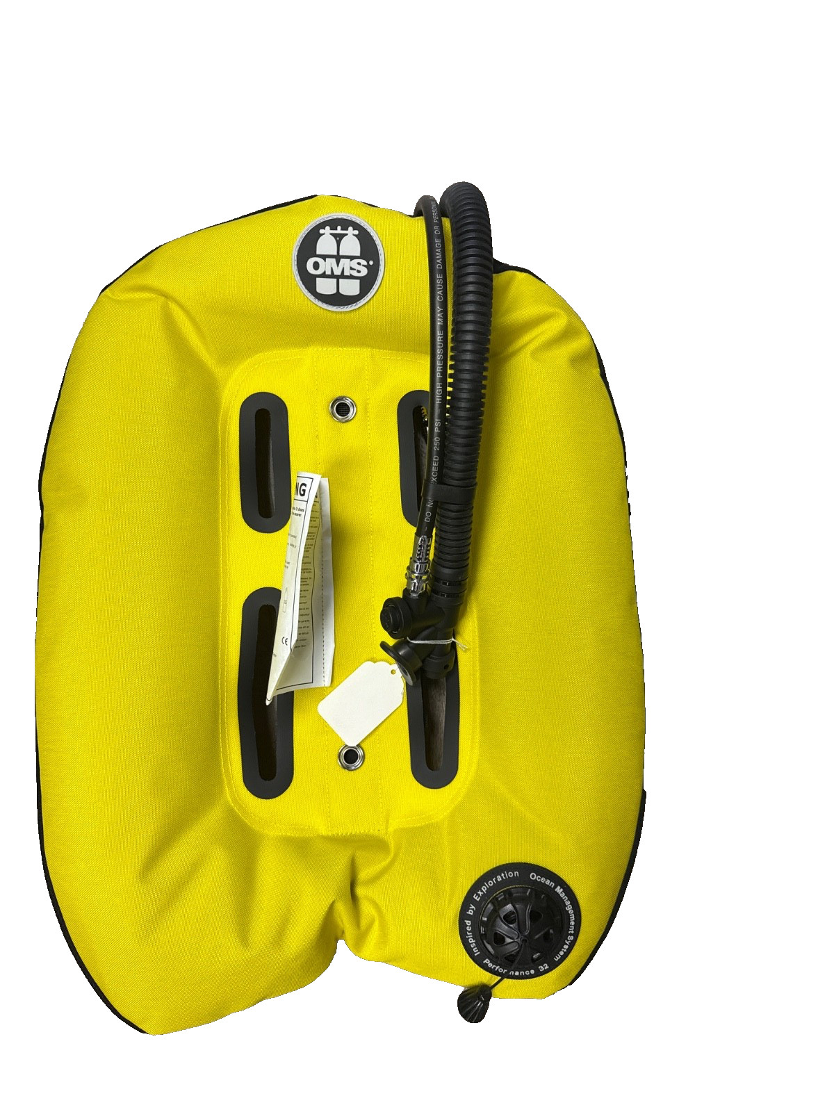 OMS Performance Mono Wing 32# lift single tank Yellow,  0547