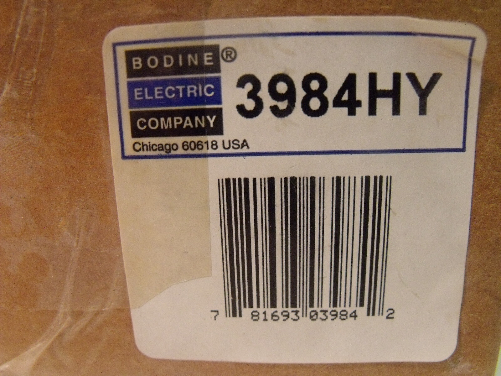 NIB Bodine Electric 3984 HY Isolated Interface Module