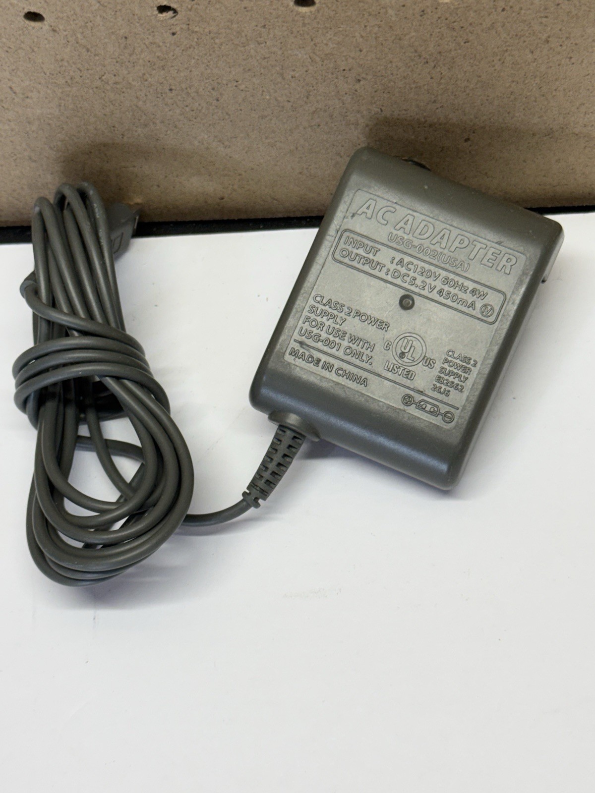 Nintendo Authentic DS Lite Wall Power AC Adapter Charger for DS Gameboy Nds Gba
