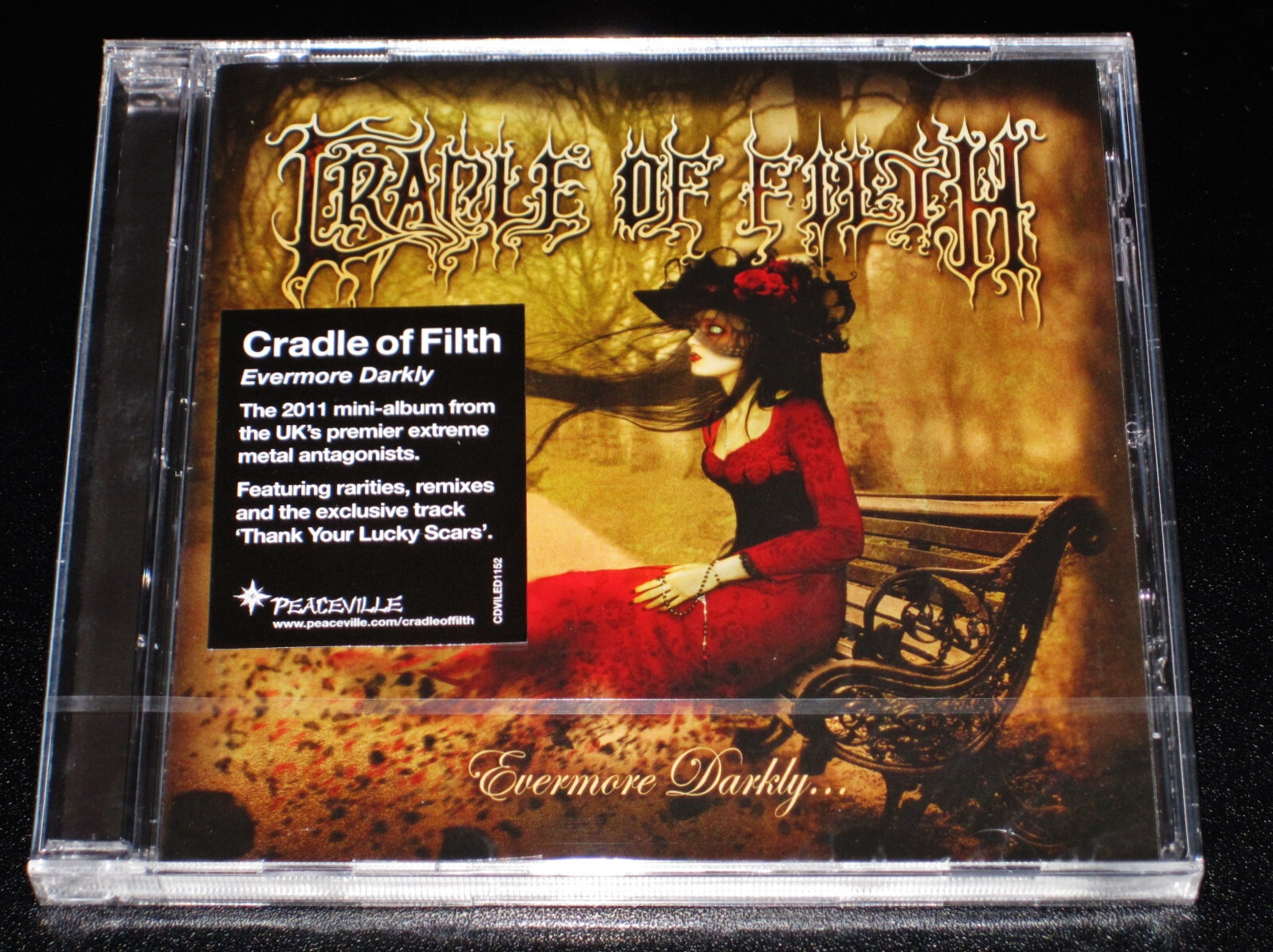 Cradle Of Filth: Evermore Darkly CD 2024 Peaceville Records EU CDVILED1152 NEW