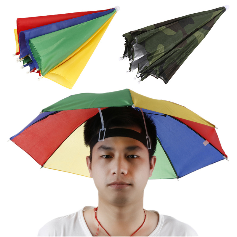 Umbrella cap for outdoors: two colors