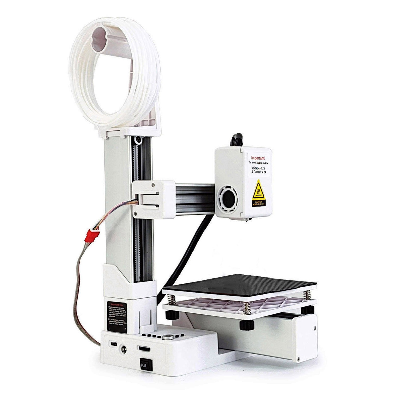 3D Printer For Education High Accuracy Fast Heating (EU Plug White)