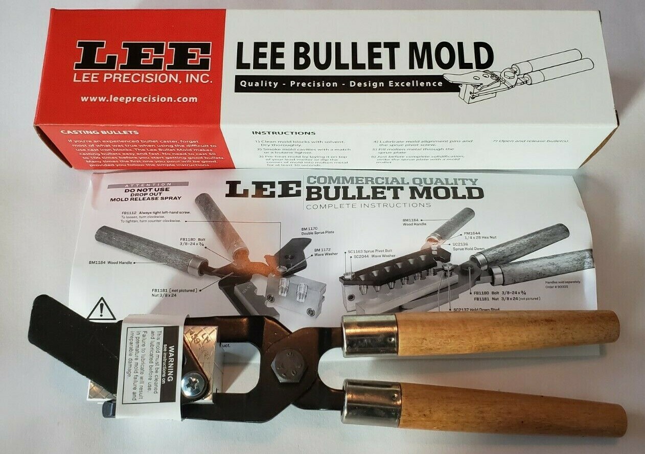 Lee 90577 2-Cavity Bullet Mold 459-500-3R DIA .459 GR 500