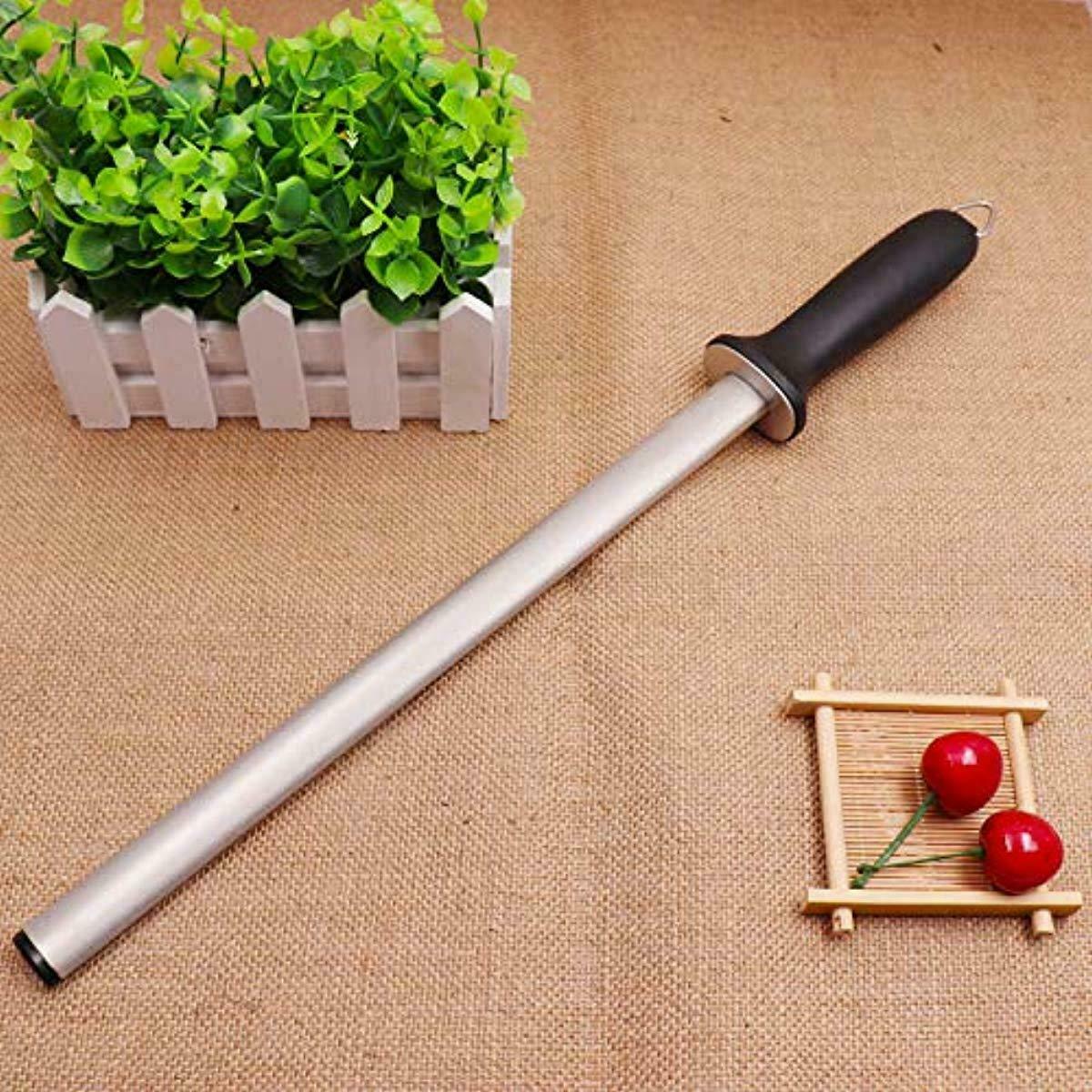 10 Inch Kitchen Sharpening Rod Knife Sharpener Rod Durable Sharpening Tool New