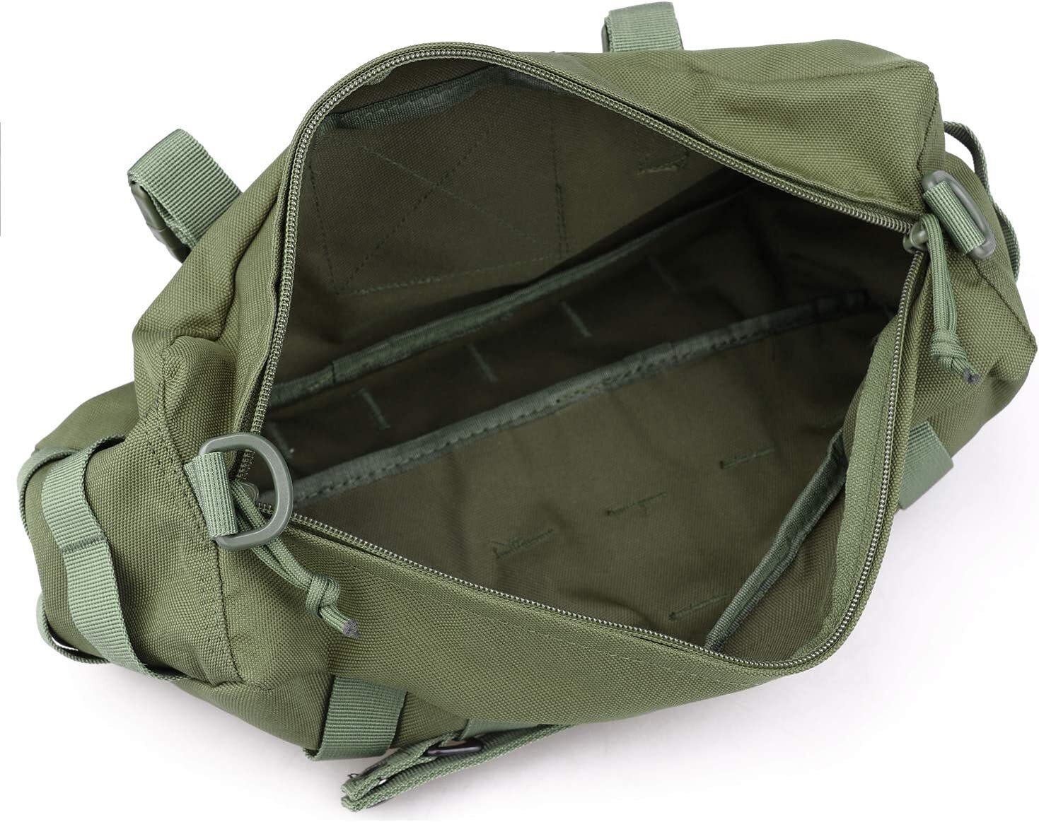 Tactical Multi-Purpose Large Capacity Waist Pack Molle Pouch Hiking Bag backpack