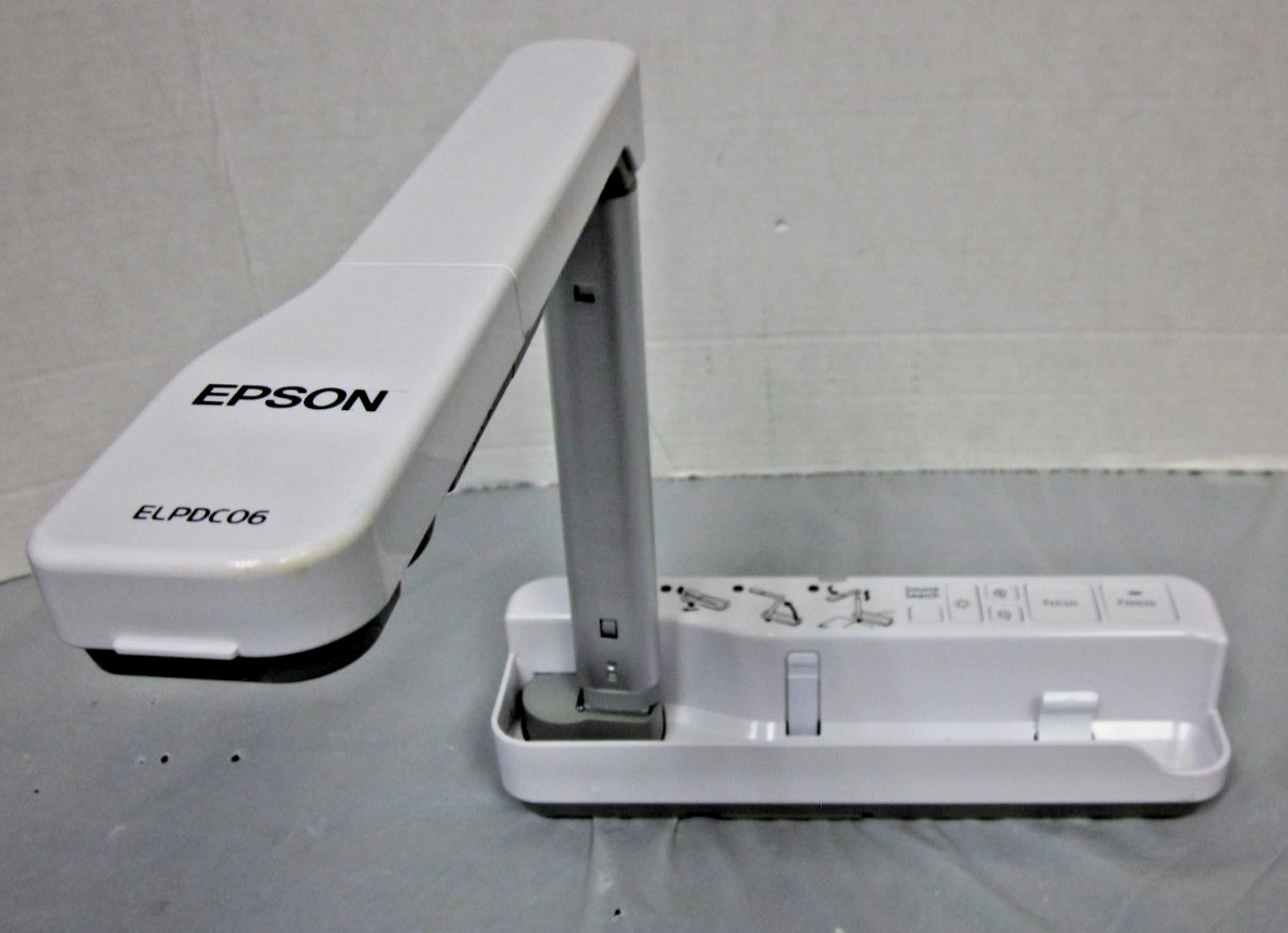 Epson ELPDC06 / DC-06 Document Camera Includes Case NO USB