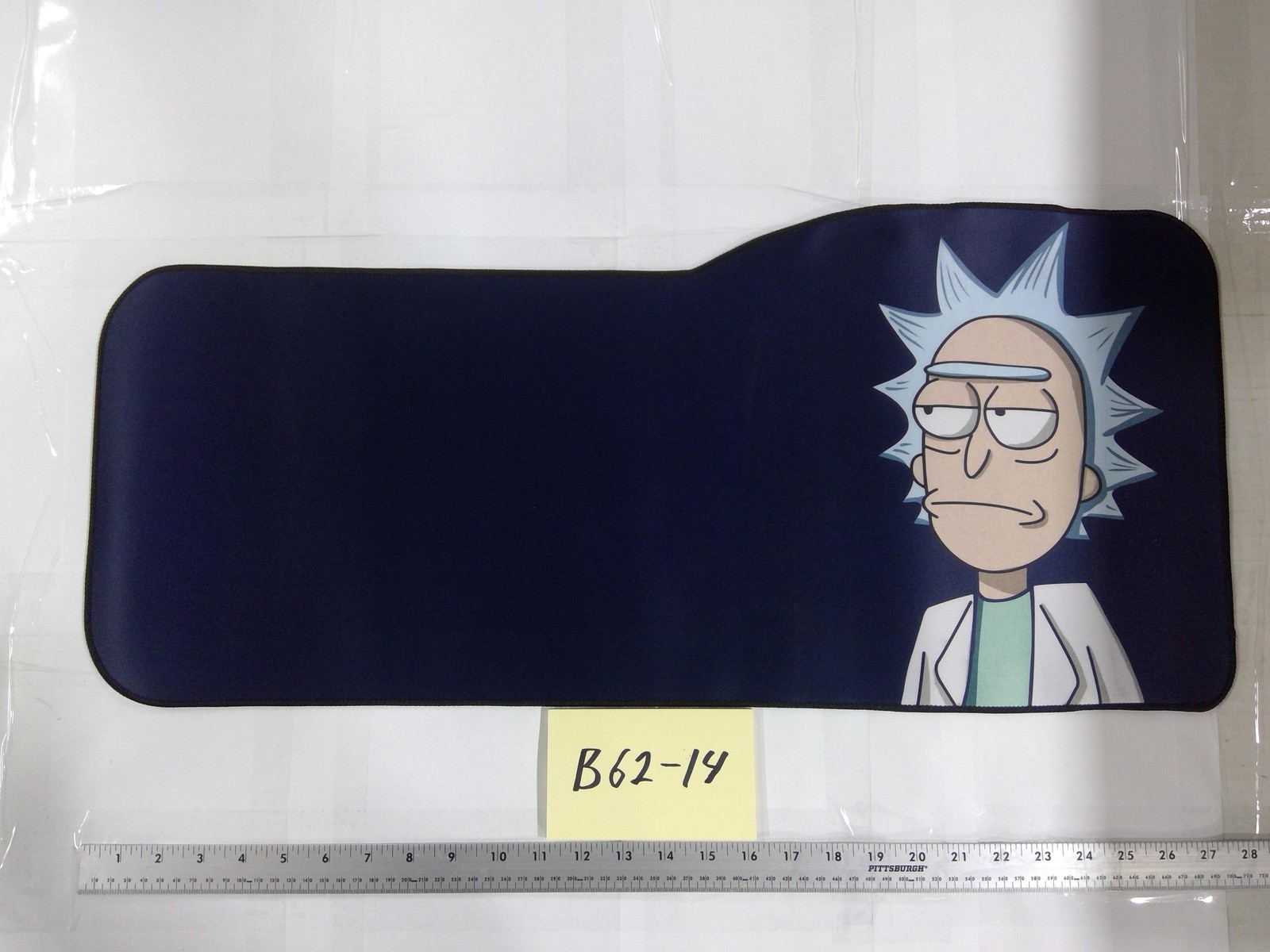 Cartoon Scientist Extended Mouse Pad Desk Mat Gaming Keyboard Wrist Rest Large