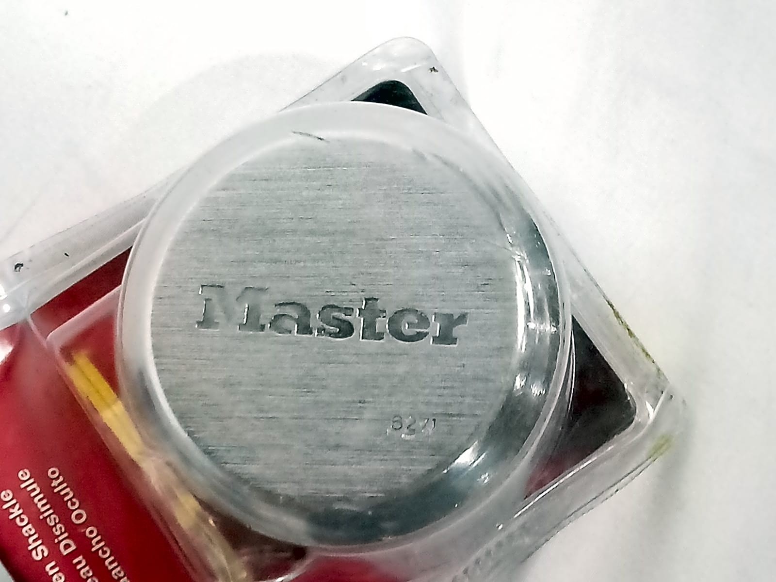 Master Lock ProSeries 6271D Hidden Shackle Padlock with 2 Keys
