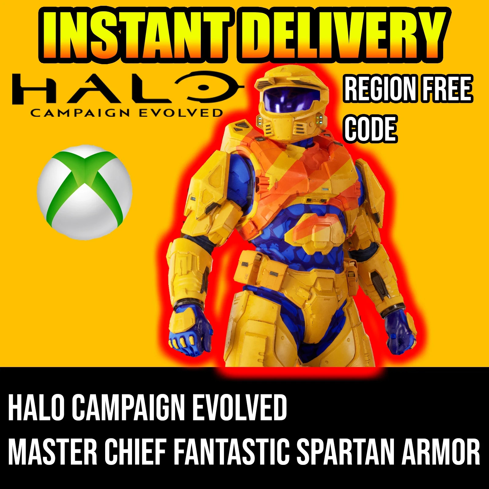Halo Campaign Evolved x Fanta - Fantastic Spartan Armor Coating Halo Promo Skin