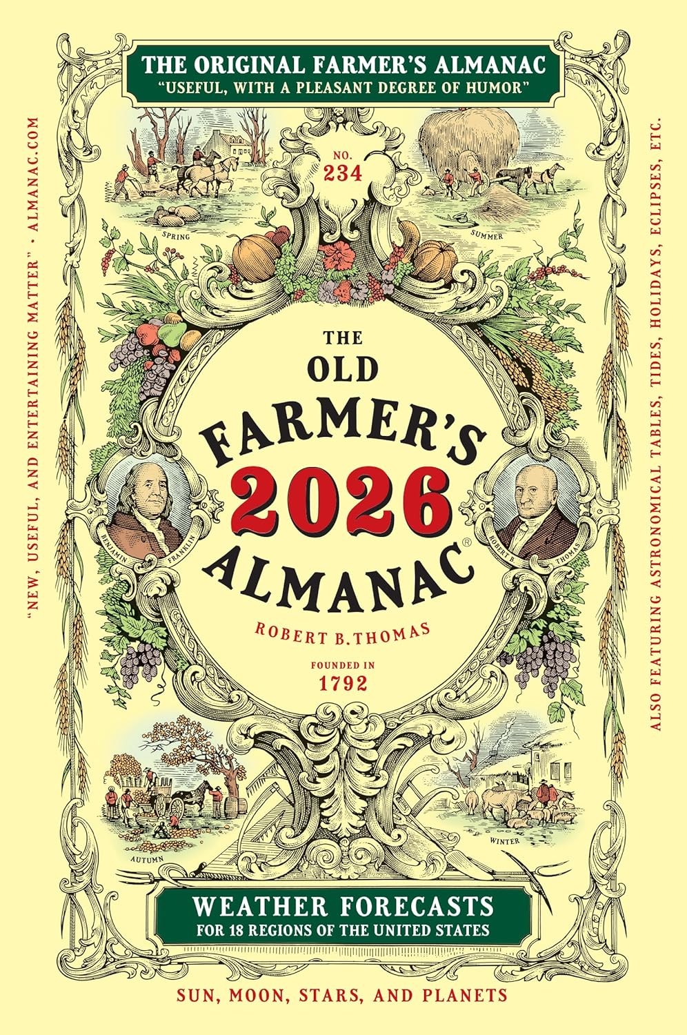 The 2026 Old Farmer's Almanac Trade Edition