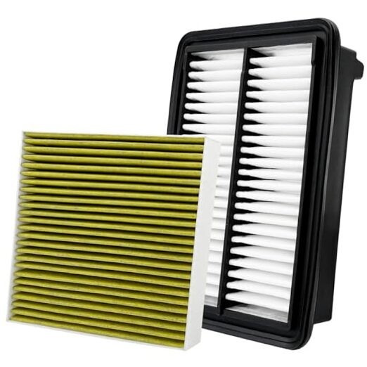 2PCS Cabin Engine Air Filter Kits Fits for CR V CRV CR-V CF11182+172206MAJ01