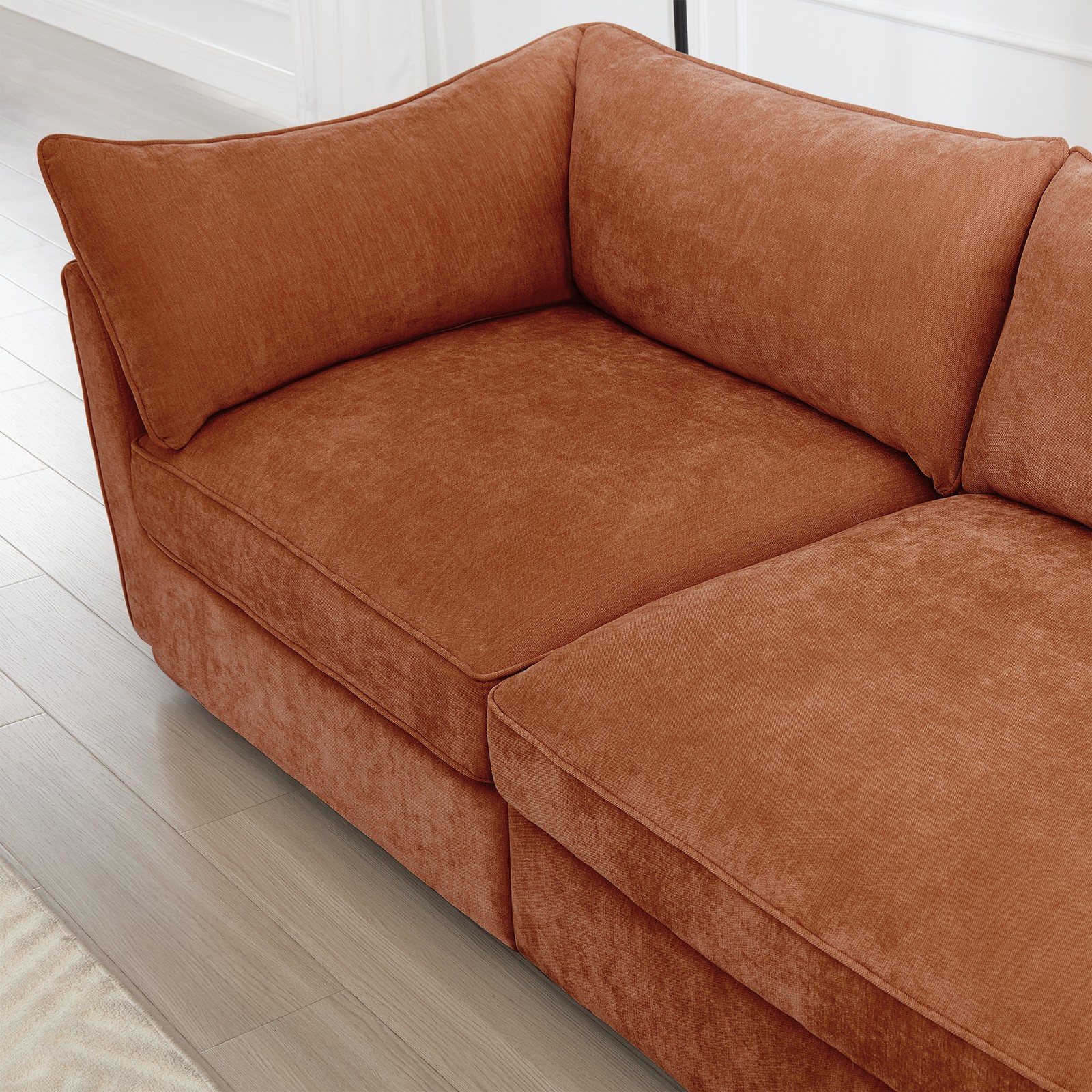 Sofa RSF Velvet-Orange|Orange