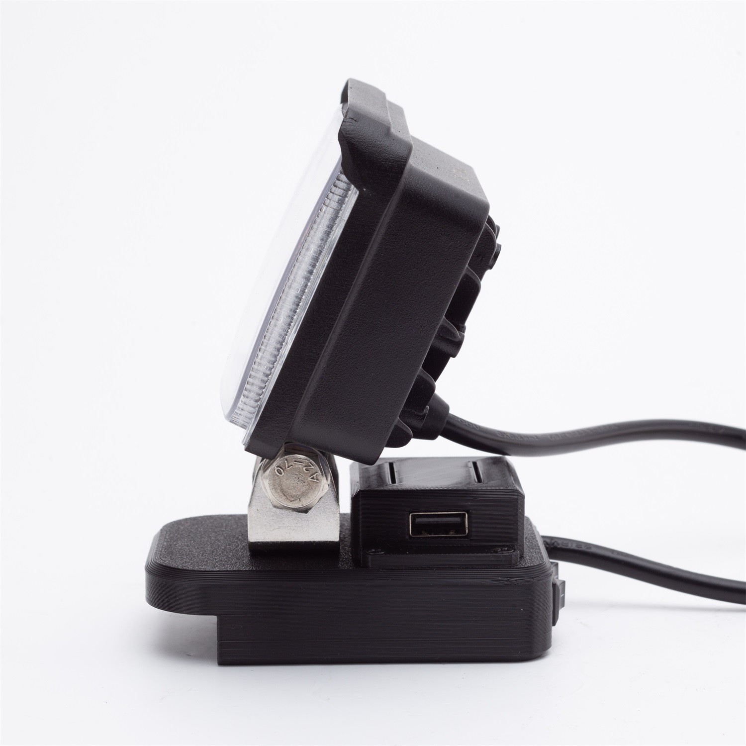 LED Work Light For Bauer 20V Li-Ion Battery Foldable Compact Job Site Light